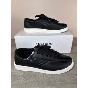 Tretorn Nylite Men's Black White Sneakers Size 8- NIB